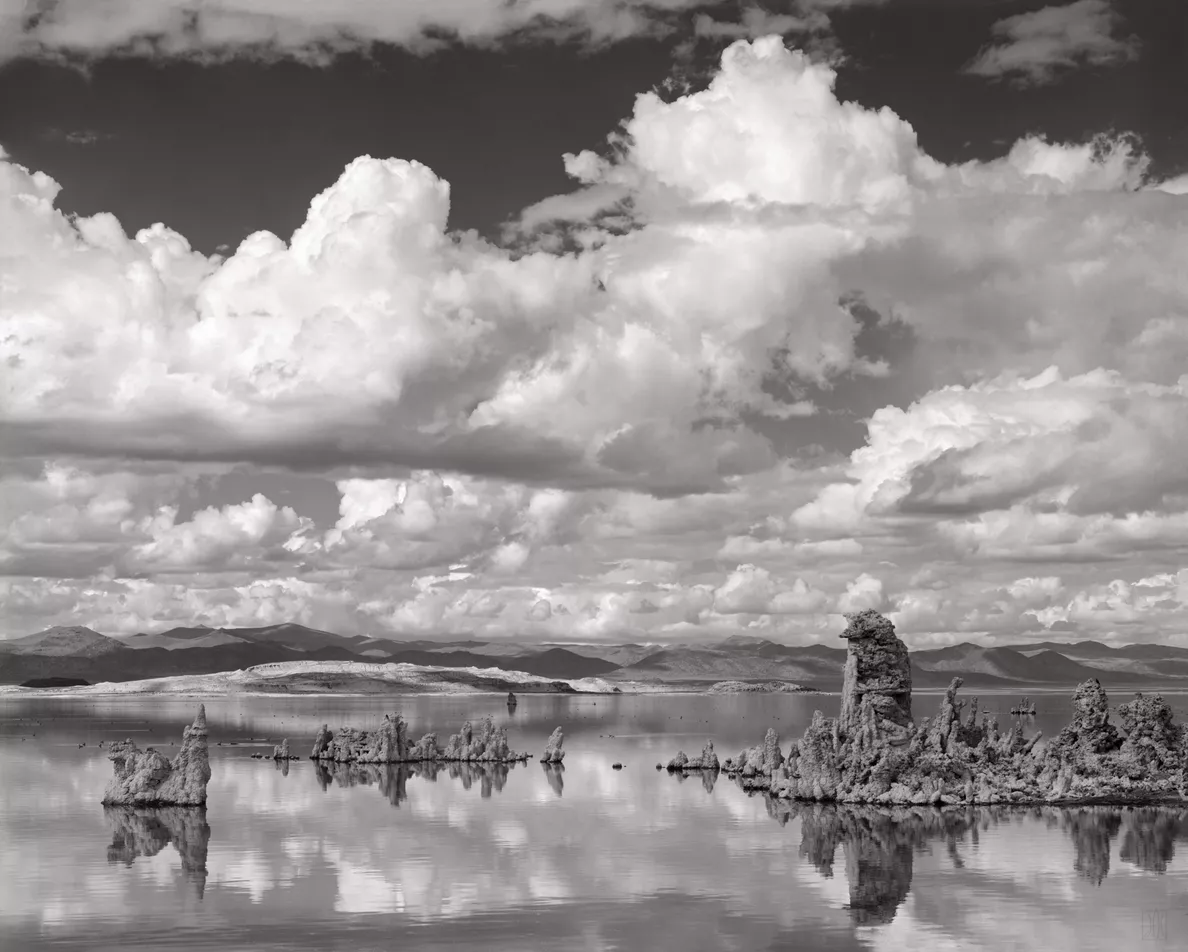 Clouds over Mono Lake, California